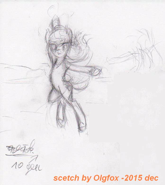 pony music poster best sketch by Olgfox 2015  dec (1).jpg