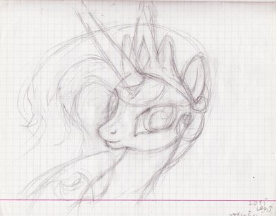 MLP Celestia sketch by Olgfox 2015 aug-sent.jpg